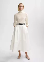 Tia Merino Knit : White