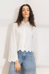 Blake Blouse : White