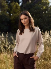 Gail Top : Cream