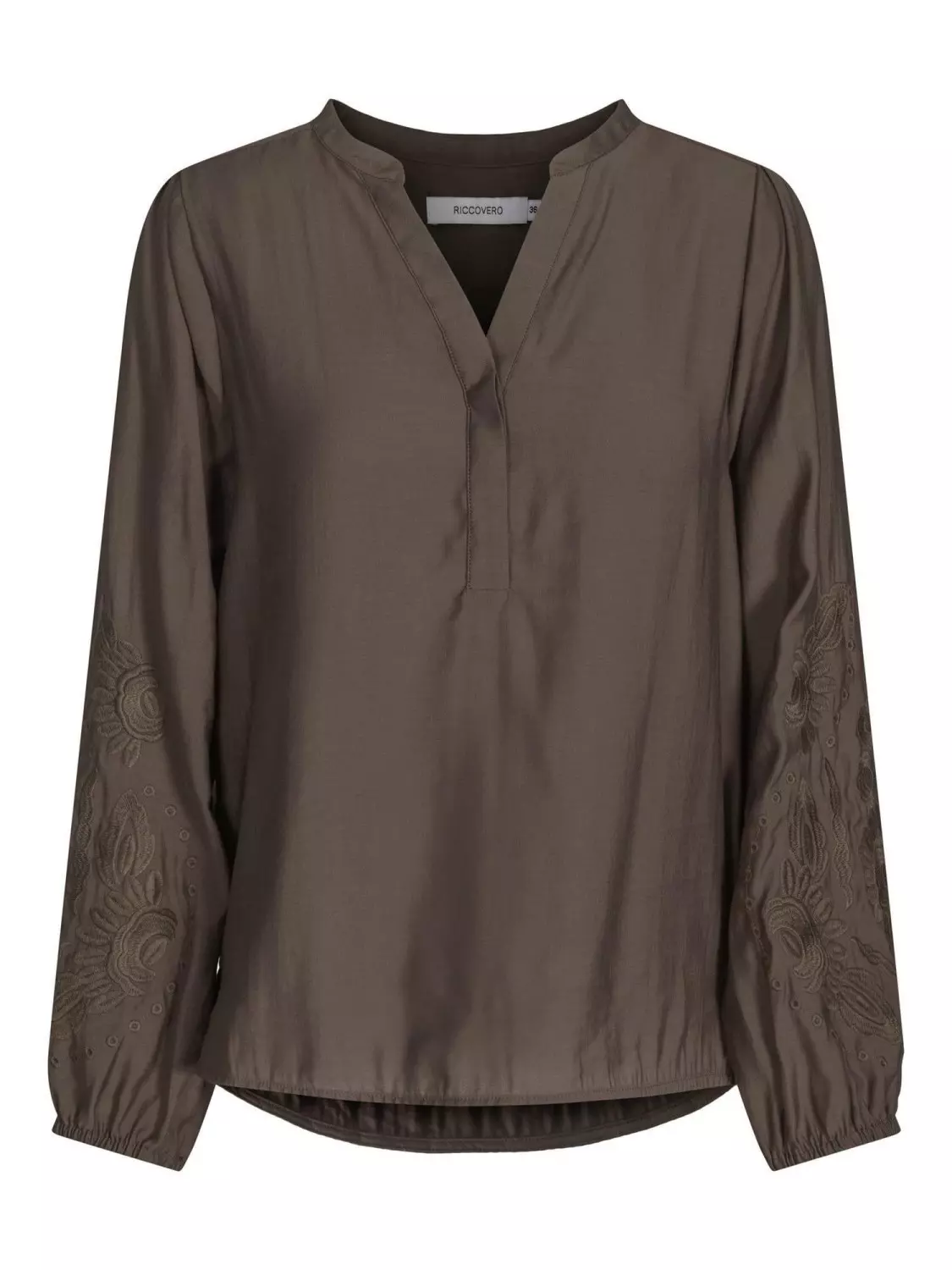 French Blouse : Brown