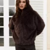 Bunny Faux Fur : Brun