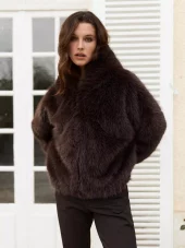 Bunny Faux Fur : Brun