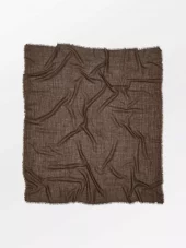 Mill Scarf : Hot Fudge Brown