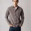 Mmg Marco Flannel Shirt : Chocolate Brown Mel.