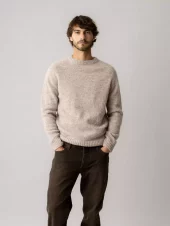 Mmg Carlos Crew Neck Knit : Light Grey Mel.
