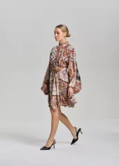 Aliah Paisley Dress : Paisley AOP