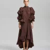 Sky Blouse : Espresso Brown