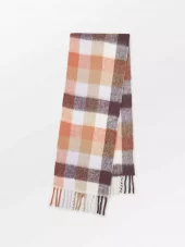 Check Anilopa Scarf : Rooibos Orange