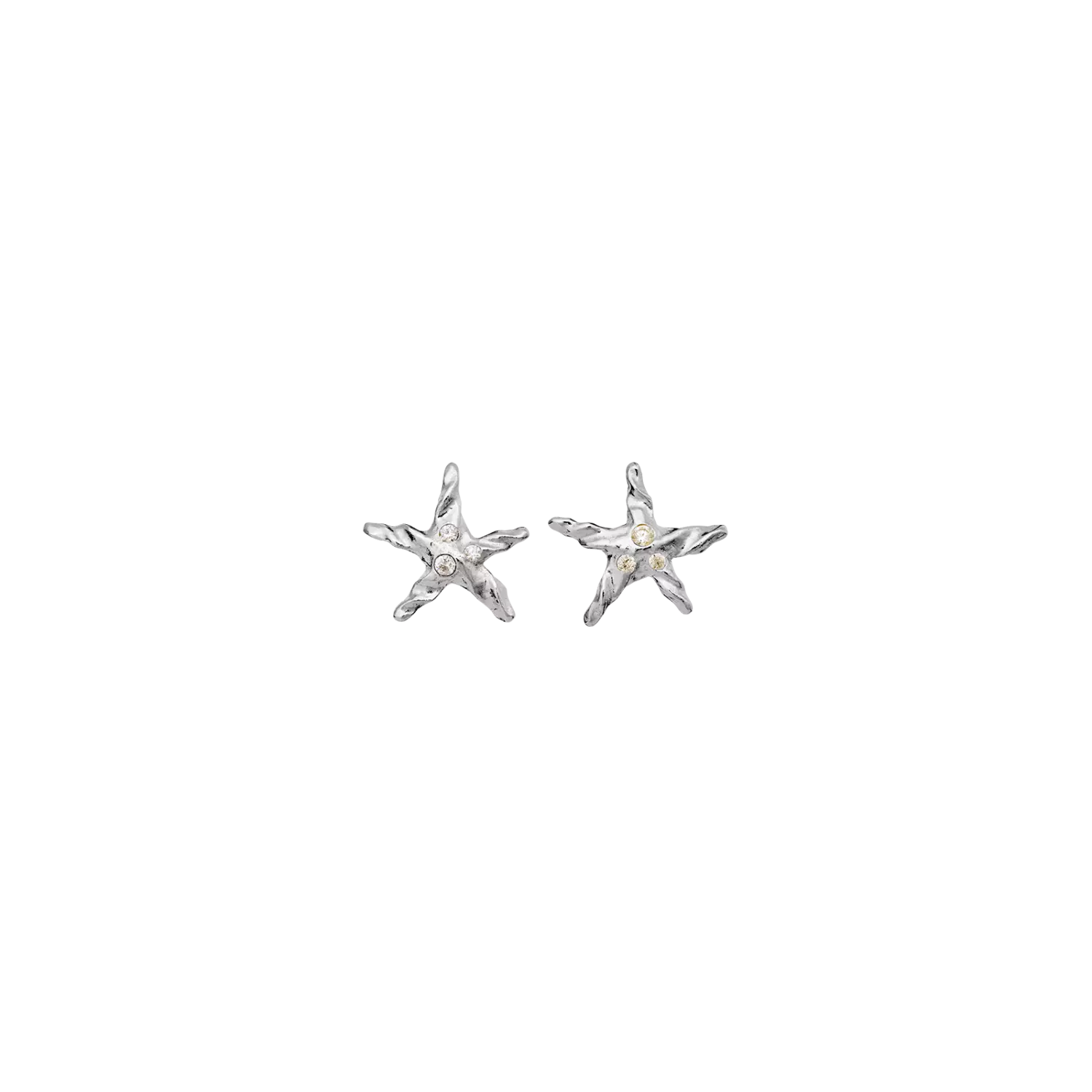 Lana Earrings : Silver