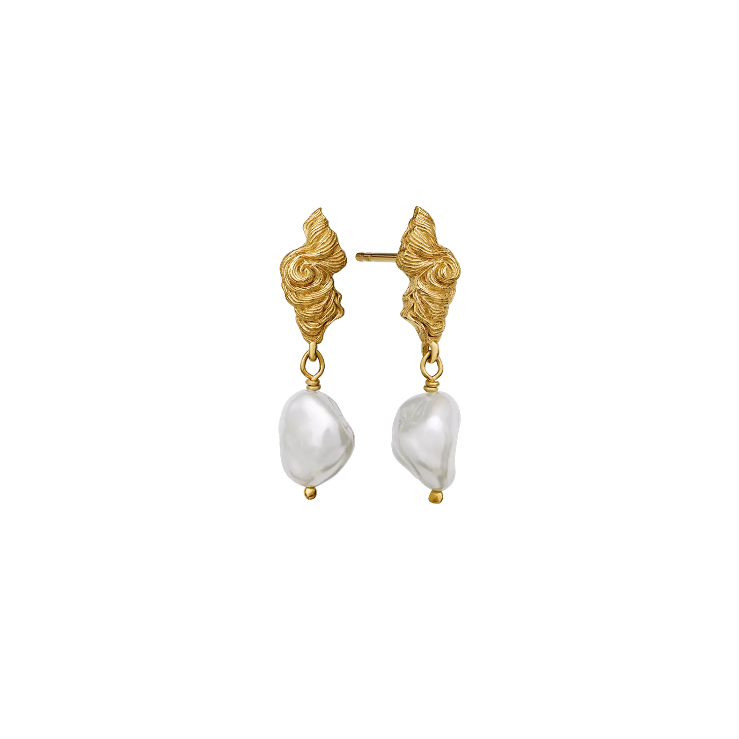 Frigg Earrings : Gold