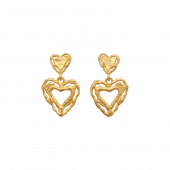 Martha Earrings : Gold