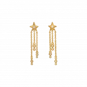 Clara Earrings : Gold