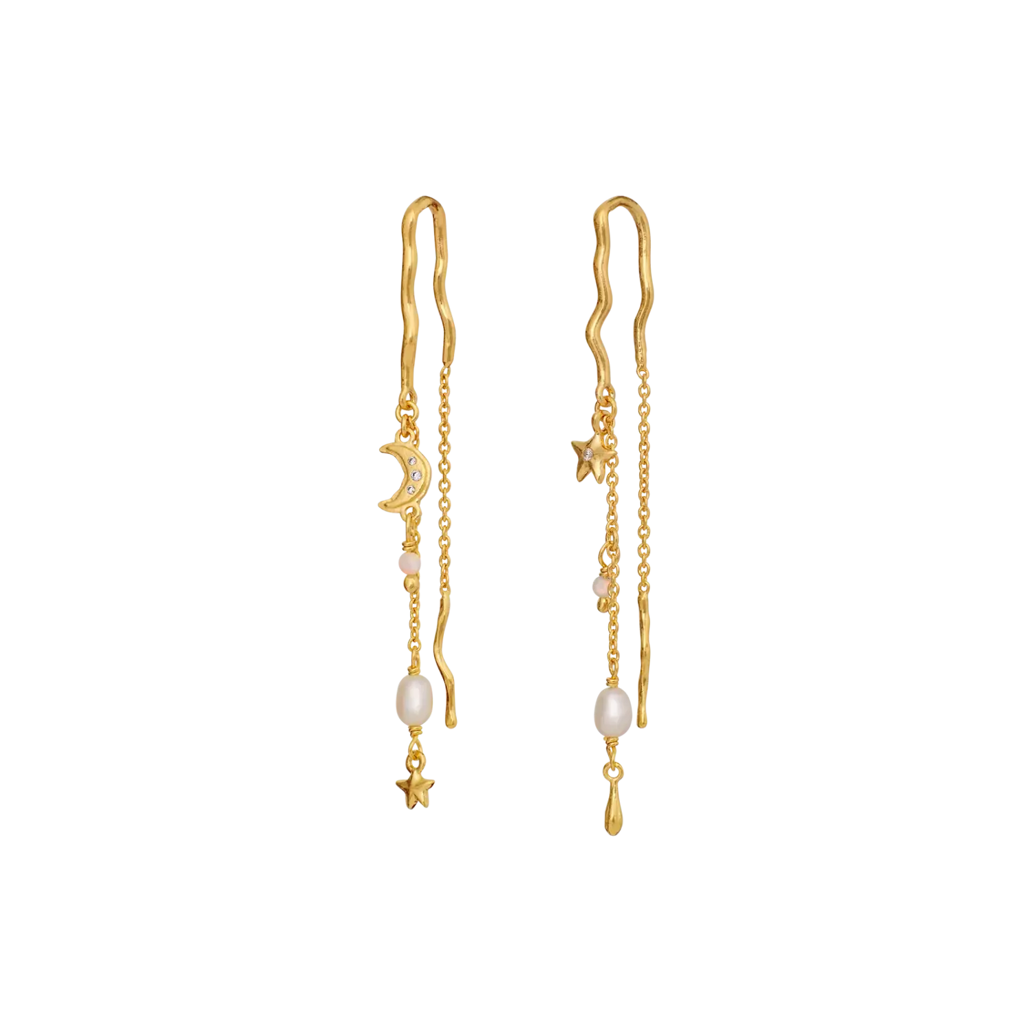 Luzia Earrings : Gold