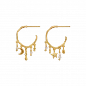 Tyla Earrings : Gold