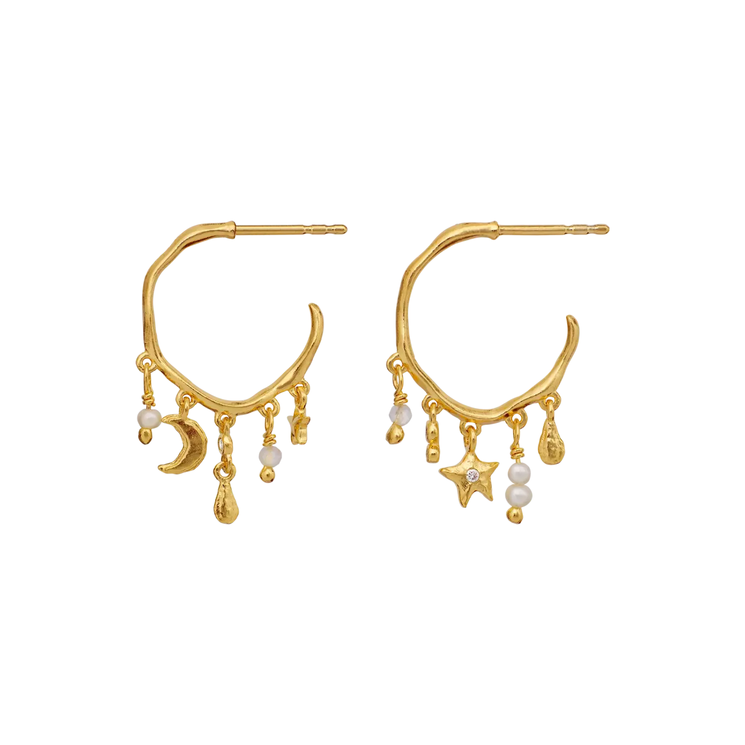 Tyla Earrings : Gold