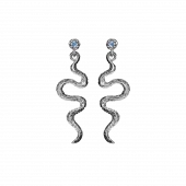 Lucy Earrings : Silver