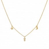 Emily Necklace : Gold