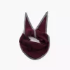 Nohr Lara Duo Wool Cashmere Triangle : Burgund