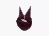 Nohr Lara Duo Wool Cashmere Triangle : Burgund