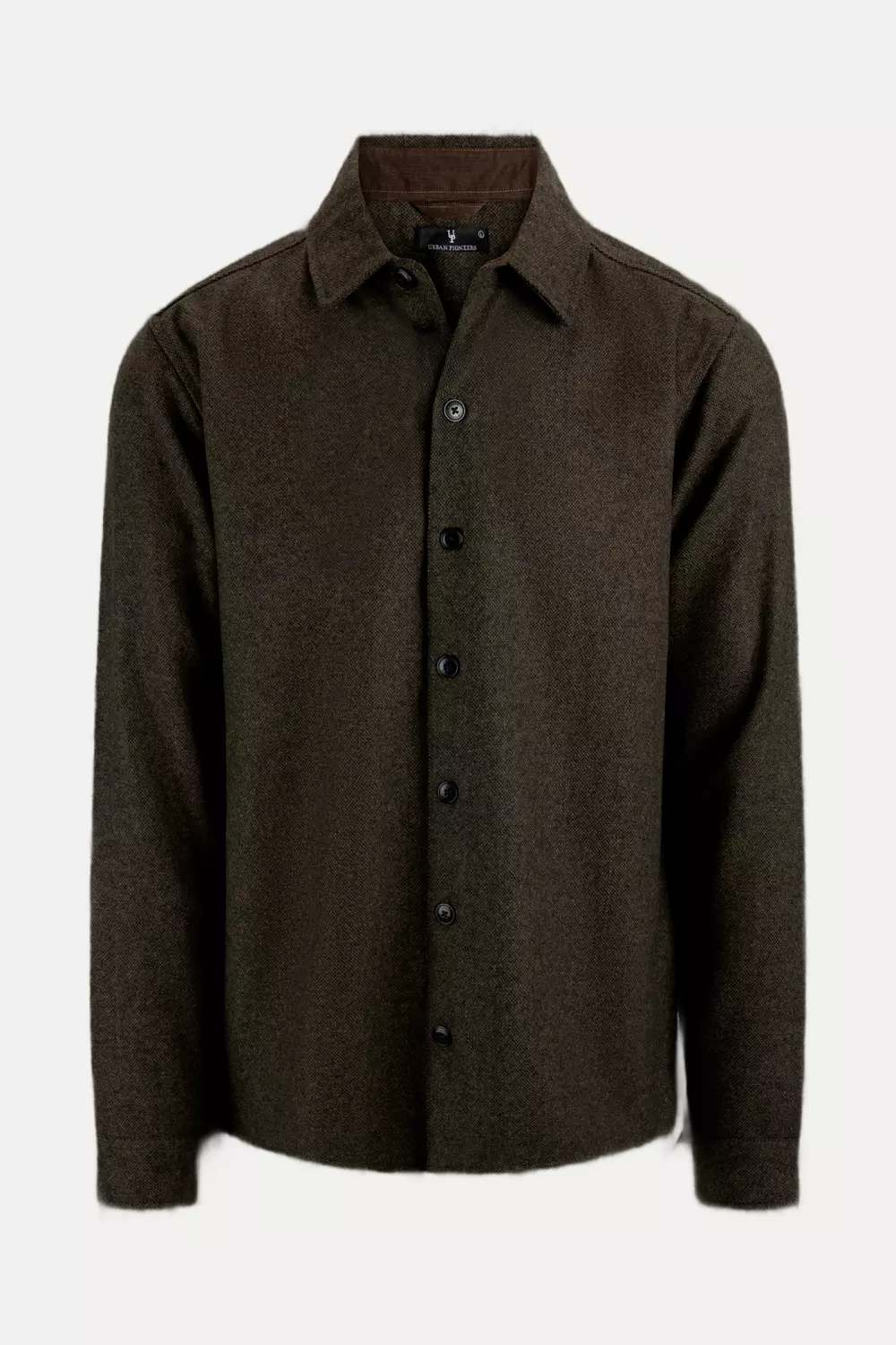 Oscar Wool Shirt : Dark Olive