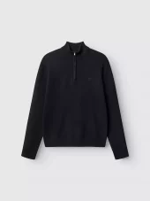 Blamix Coro Half LS Knit : Blue Black