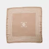 Elle Silk Scarf : Pearl Beige