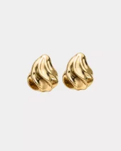 Swirl Earrings : Gold