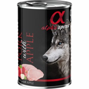 Alpha Spirit Patè Por&Apple 400g