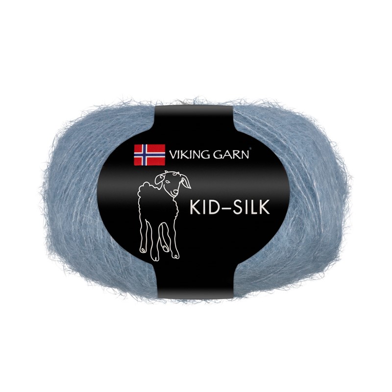 KID/SILK Gråblå 322