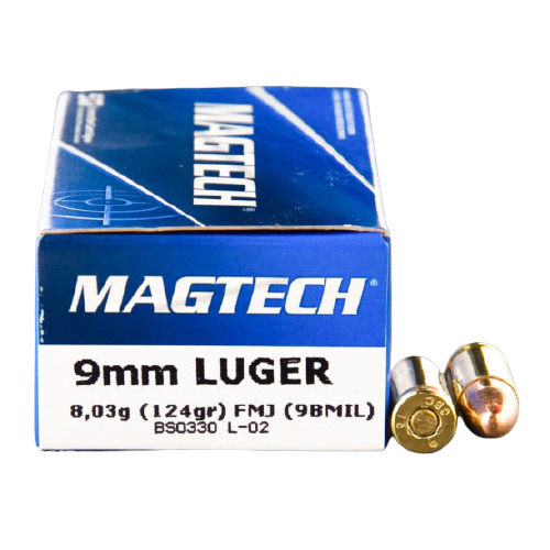 MagTech 9mm Luger 124gr FMJ