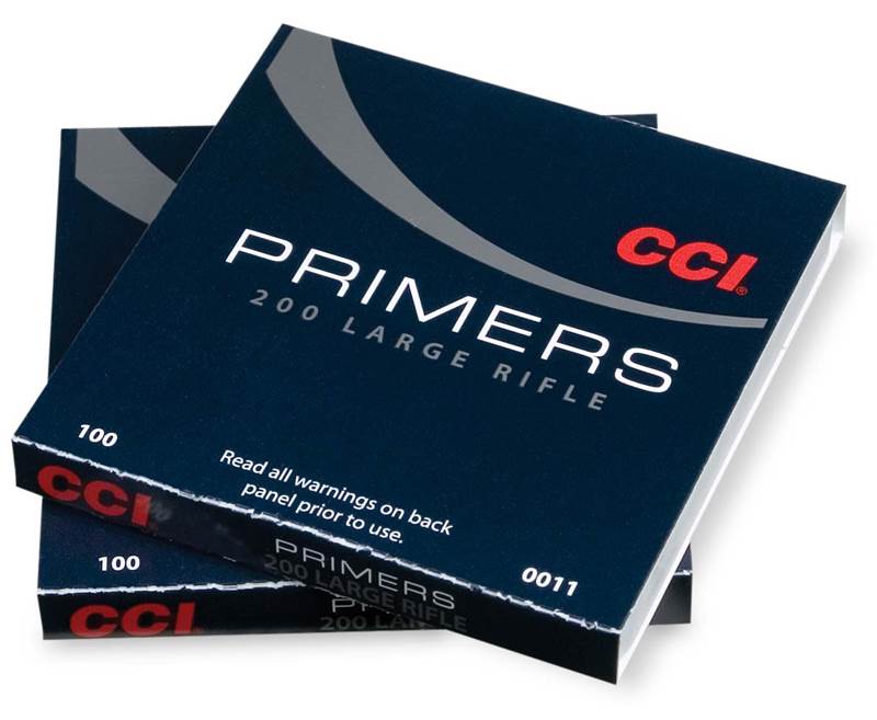 CCI Large Rifle #200 tennhetter, 100 pakning