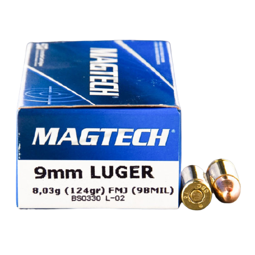 MagTech 9mmx19 124gr FMJ
