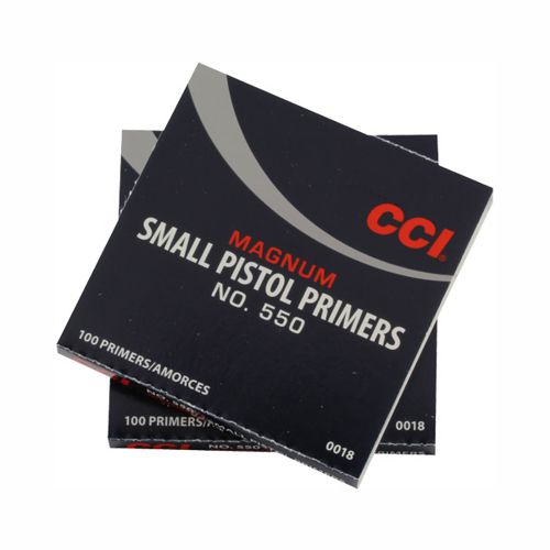 CCI Small Pistol Magnum # 550 tennhetter, 1000 pakning