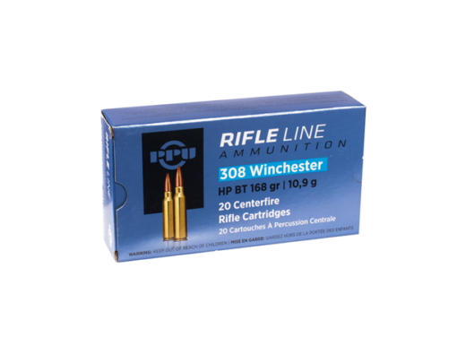 Partizan 308 Winchester 10,9g / 168gr HPBT Match