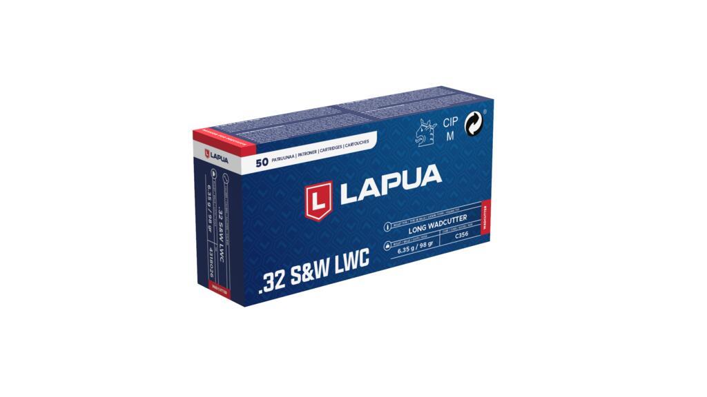 Lapua 32 S&W Long 6,35g / 98grs HBWC