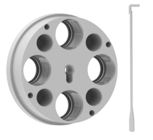 Lee 4 Hole Ultimate Tool Carrier for Ultimate Turret Press