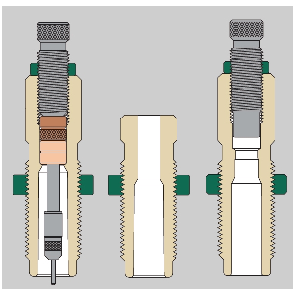 Redding 6mm PPC Type S 3 die neck sizer sett