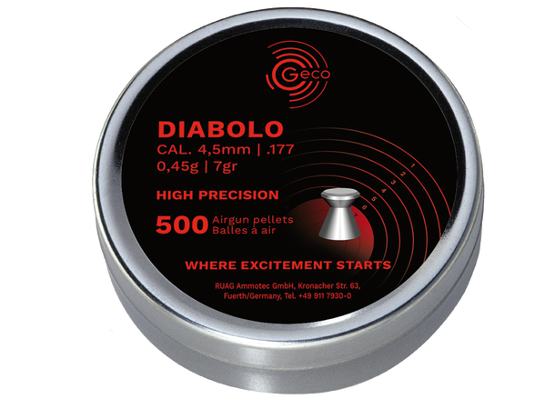 Geco Basic Line 4,5mm 0,45g/6,9gr (.177 kal ) luftkuler