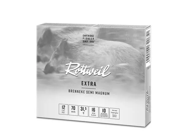 Rottweil Brenneke Slug, bly 12/70 31,5g