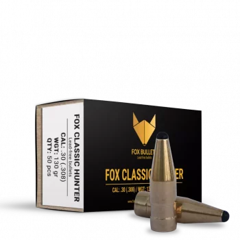 Fox 130 gr. Classic Hunter 30 kal (.308) 50 pk.
