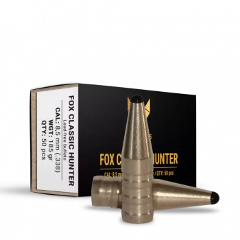 Fox 185 gr. Classic Hunter .338 kal (.338) 50 pk.