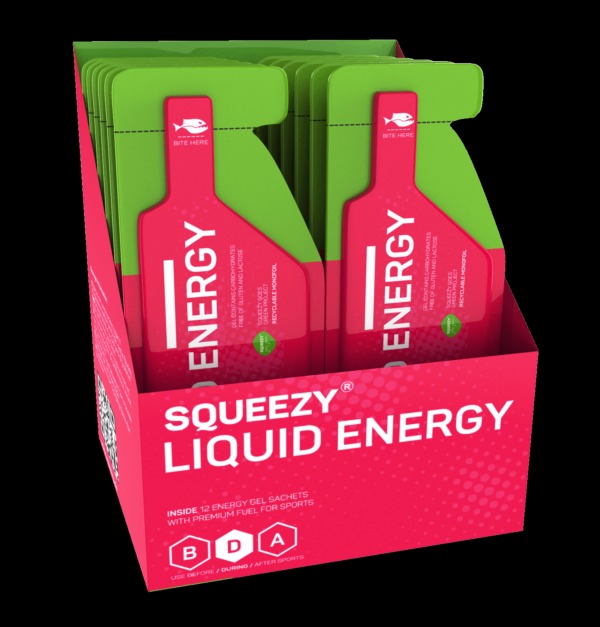 Squeezy Energy Gel 33g (12-pack)