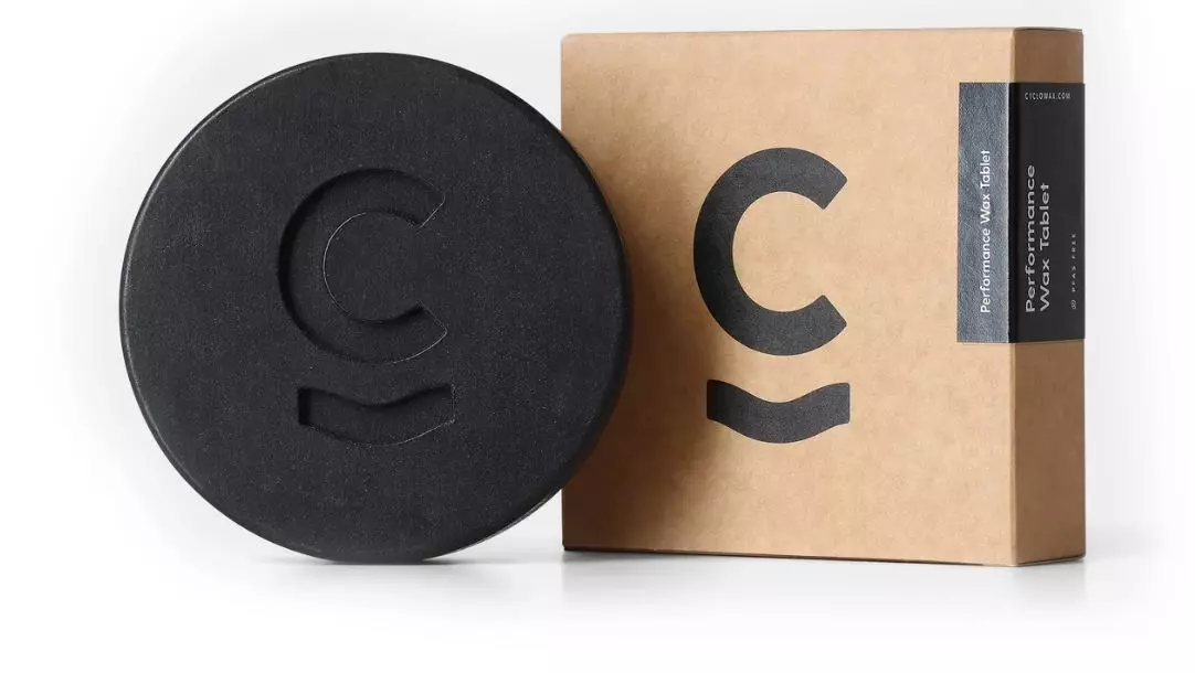 Cyclowax Performance Kjedevoks Tablett | 200gr, hot wax med lavere friksjon, sort |