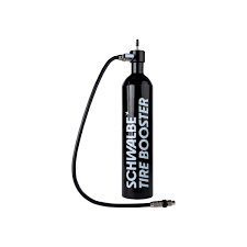 SCHWALBE Pump Schwalbe Tyre Booster 11 bar/160 psi max Black