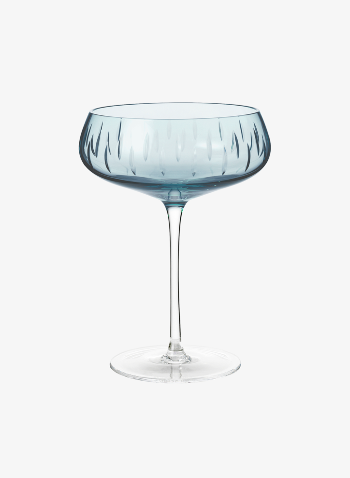 Louise Roe, Champagne Coupe Blue