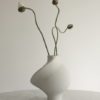 Louise Roe, Pirout vase 01 Raw white