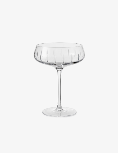 Louise Roe, Champagne Coupe single cut Clear