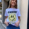 GANNI, Basic Cotton Jersey T-shirt