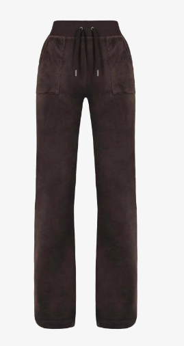 Juicy Couture, Classic Del Ray Pant Bitter Chocolate