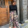 Bytimo, Satin Smocking Trousers